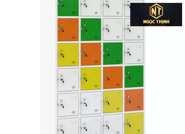 TỦ LOCKER SƠN MÀU 24 NGĂN 24C4K